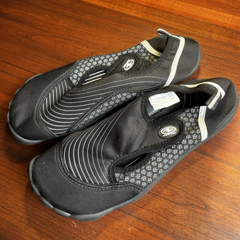 Athletic Works Men's Water Shoes Barefoot Black Size 10 for Water Sports
